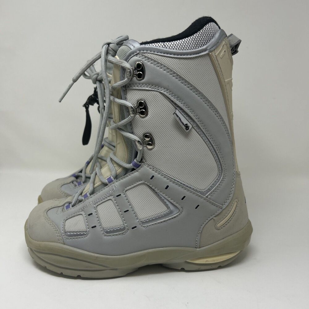 Northwave Freedom Lady Snowboard Boots Gray Purple Women's US 8 / EUR 38